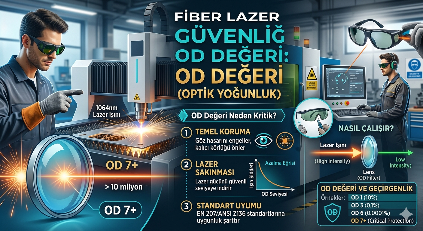Fiber Lazer Güvenliğinde OD Değeri Neden Bu Kadar Önemlidir?