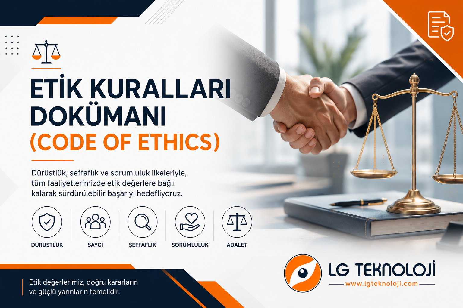 ETİK KURALLARI DOKÜMANI (CODE OF ETHICS)