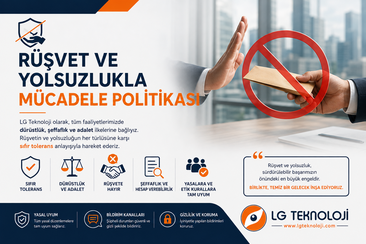 RÜŞVET VE YOLSUZLUKLA MÜCADELE POLİTİKASI